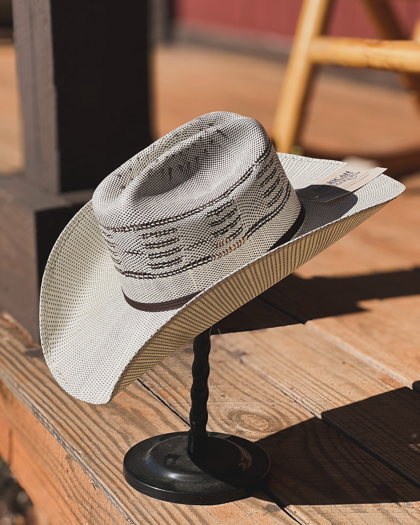 American Hat Makers Cowboy Straw American Trail Hat