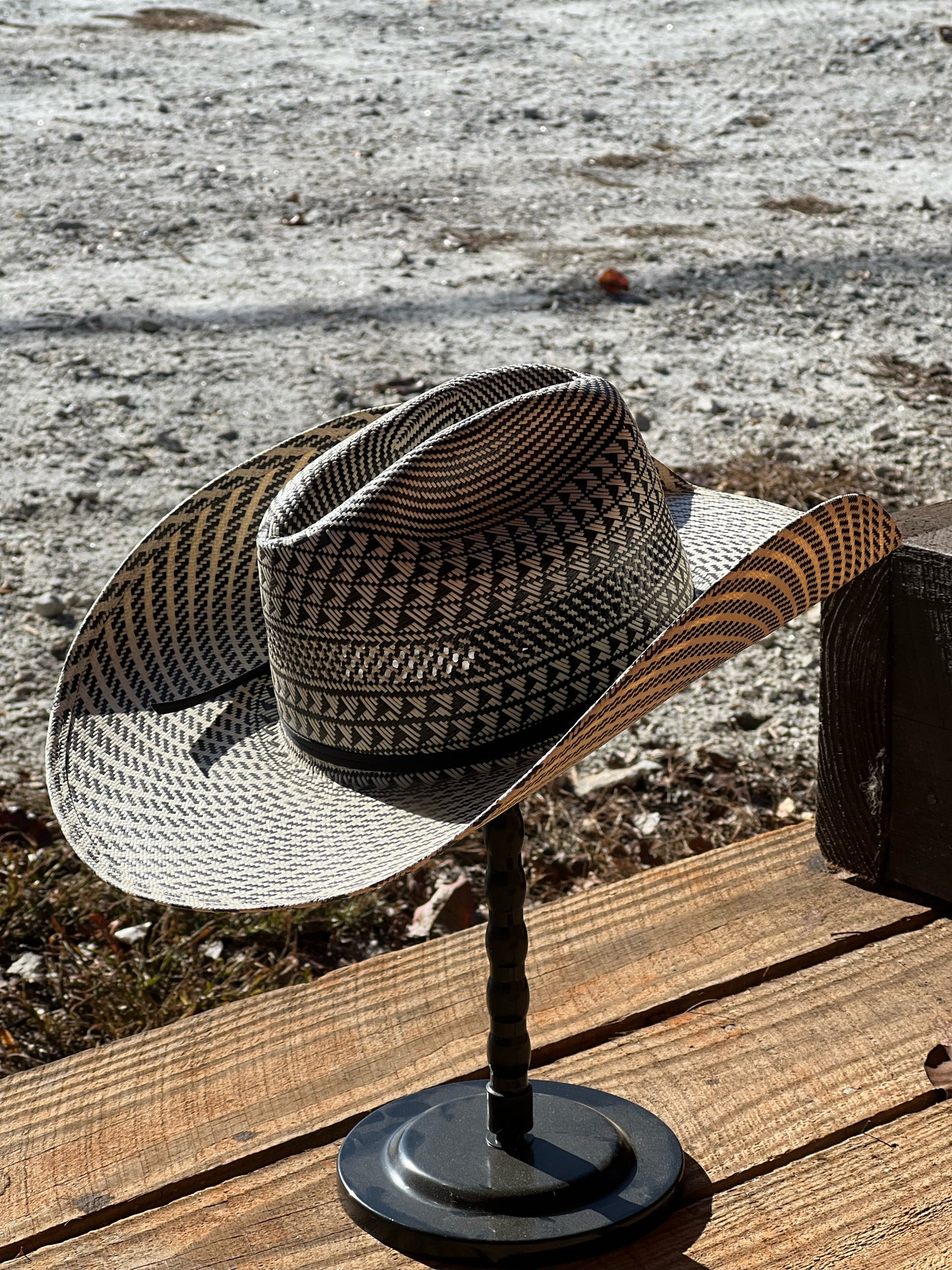 American Hat Co Straw Hat