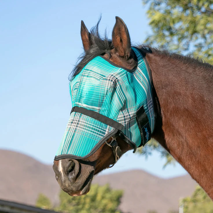 Kensington Fly Mask With Removable Nose- Atlantis