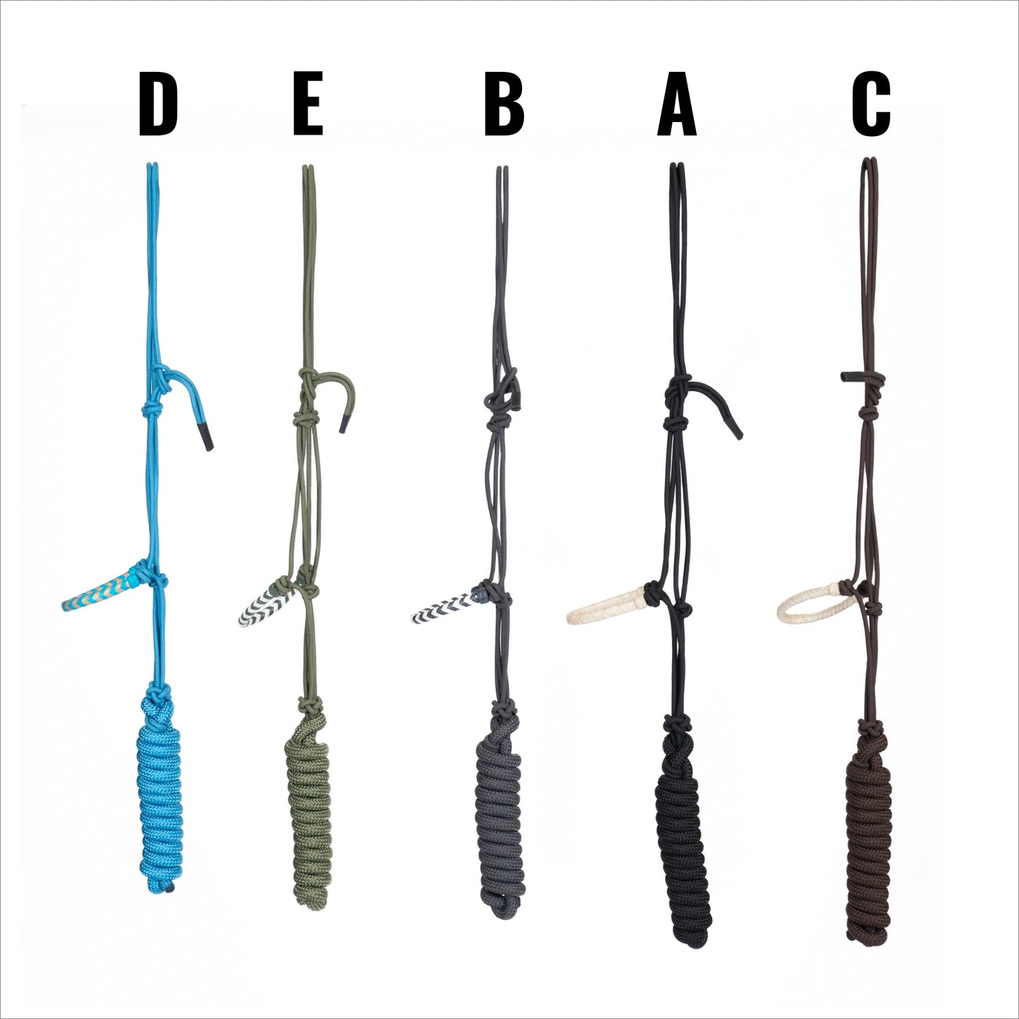 Oxbow Rope Halter w/ Rawhide Noseband