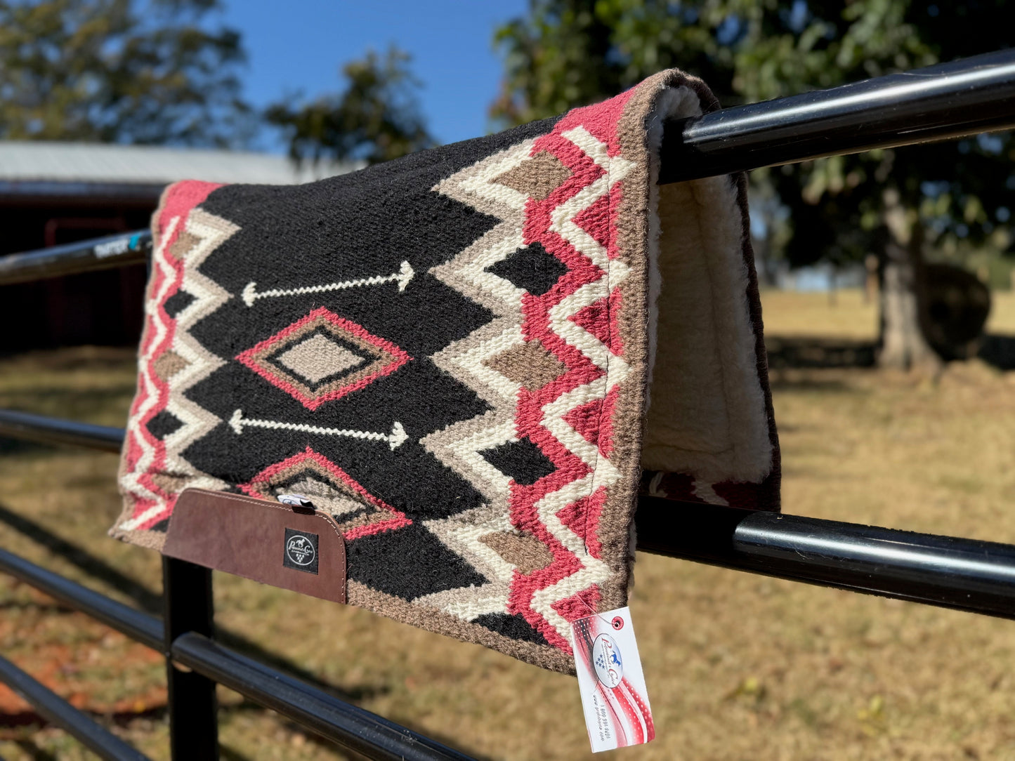 Professional's Choice Jalepeno Saddle Pad- Black