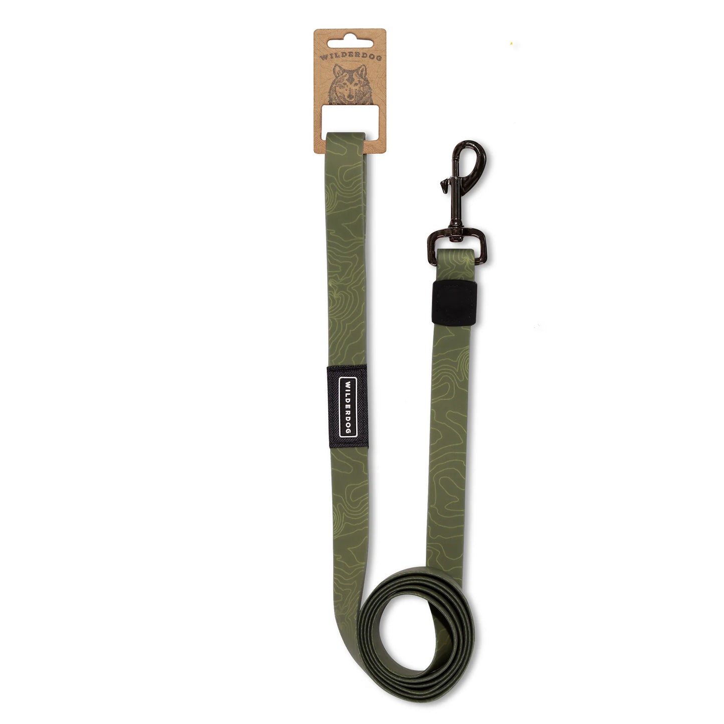 Wilderdog Olive Waterproof Leash