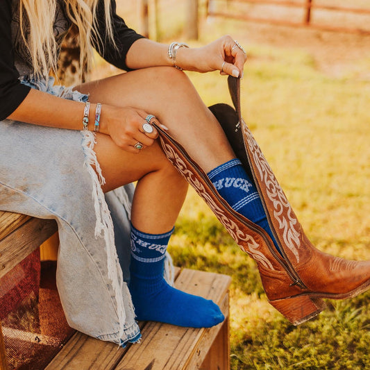 Lucky Chuck -Retro Lucky Chuck Crew Sock