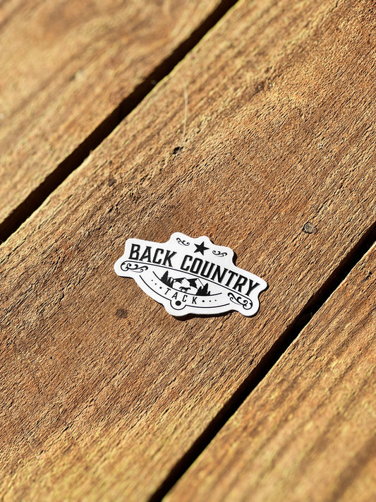 Back Country Tack Sticker