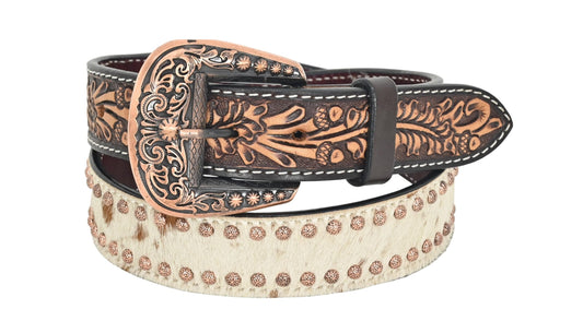 Rafter T Ranch Cowhide Belt