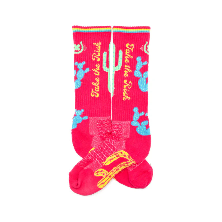 take the risk lucky chuck socks