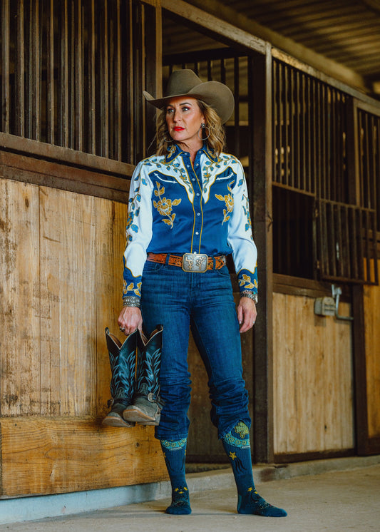 Lucky Chuck Lucky Horseshoe Blue