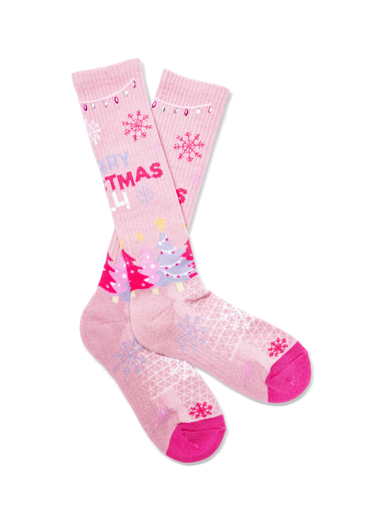 Lucky Chuck Merry Christmas Yall Pink