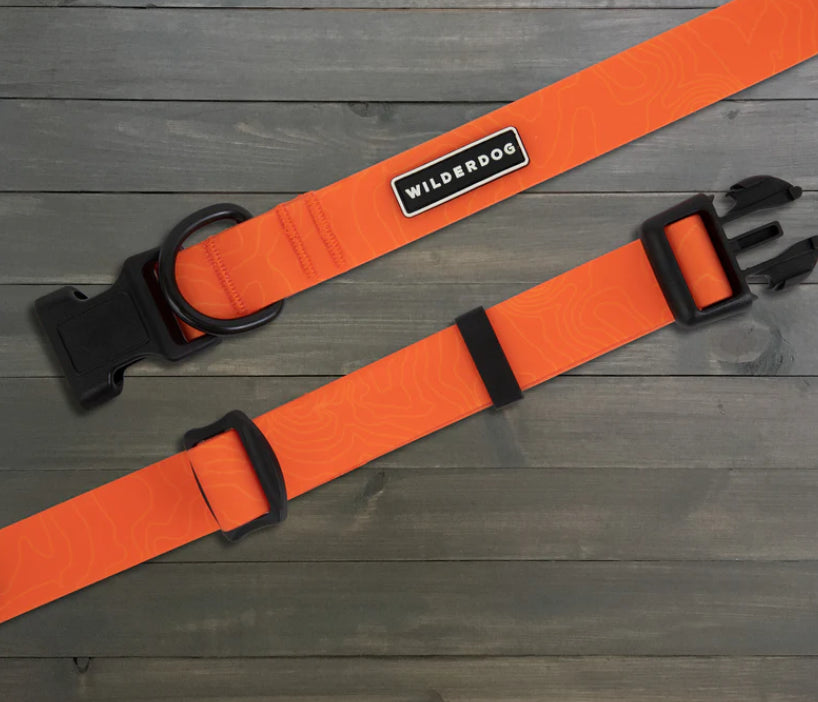 Wilderdog Waterproof Collar Orange
