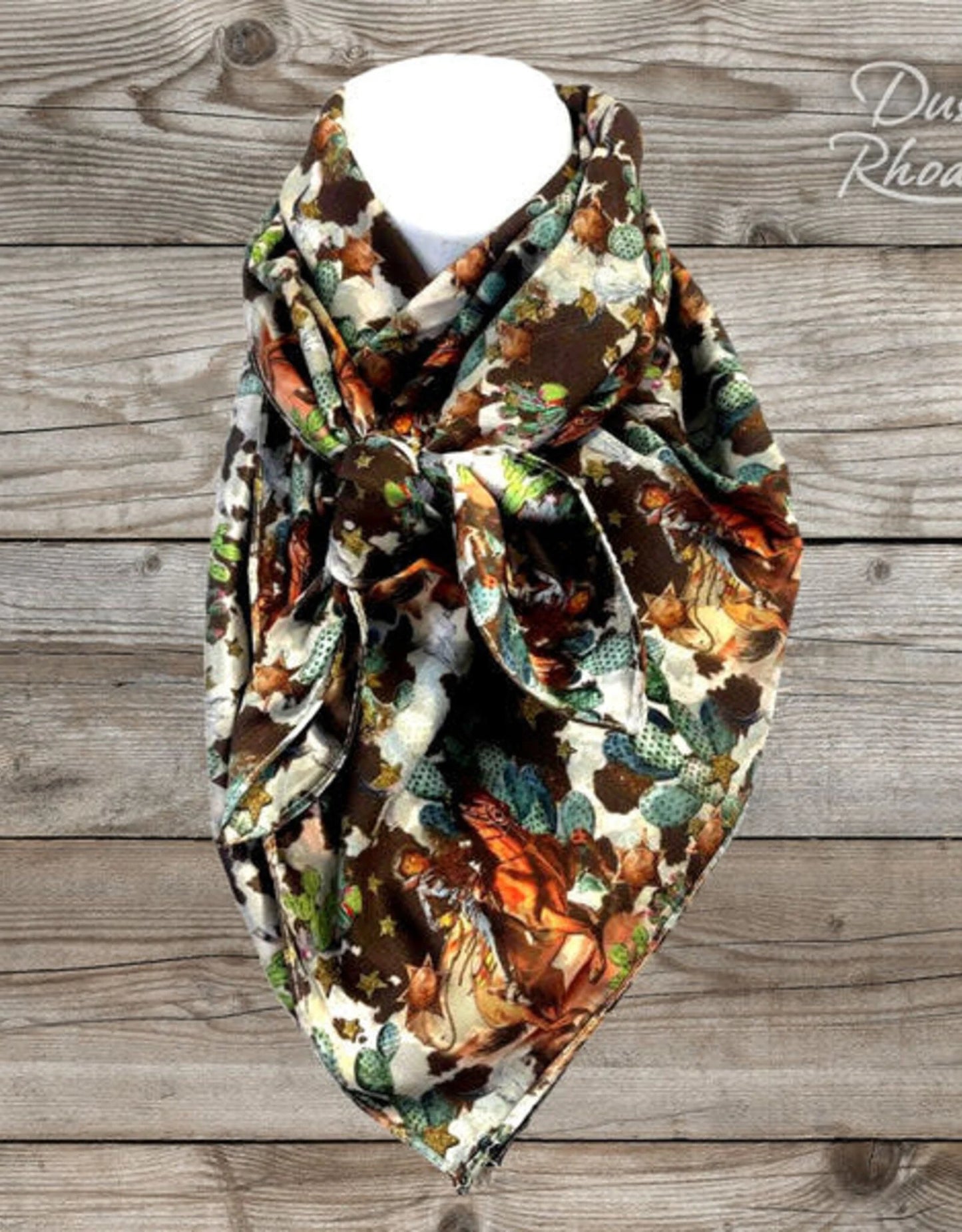 Dusti Rhoads Way Out West Wild Rag